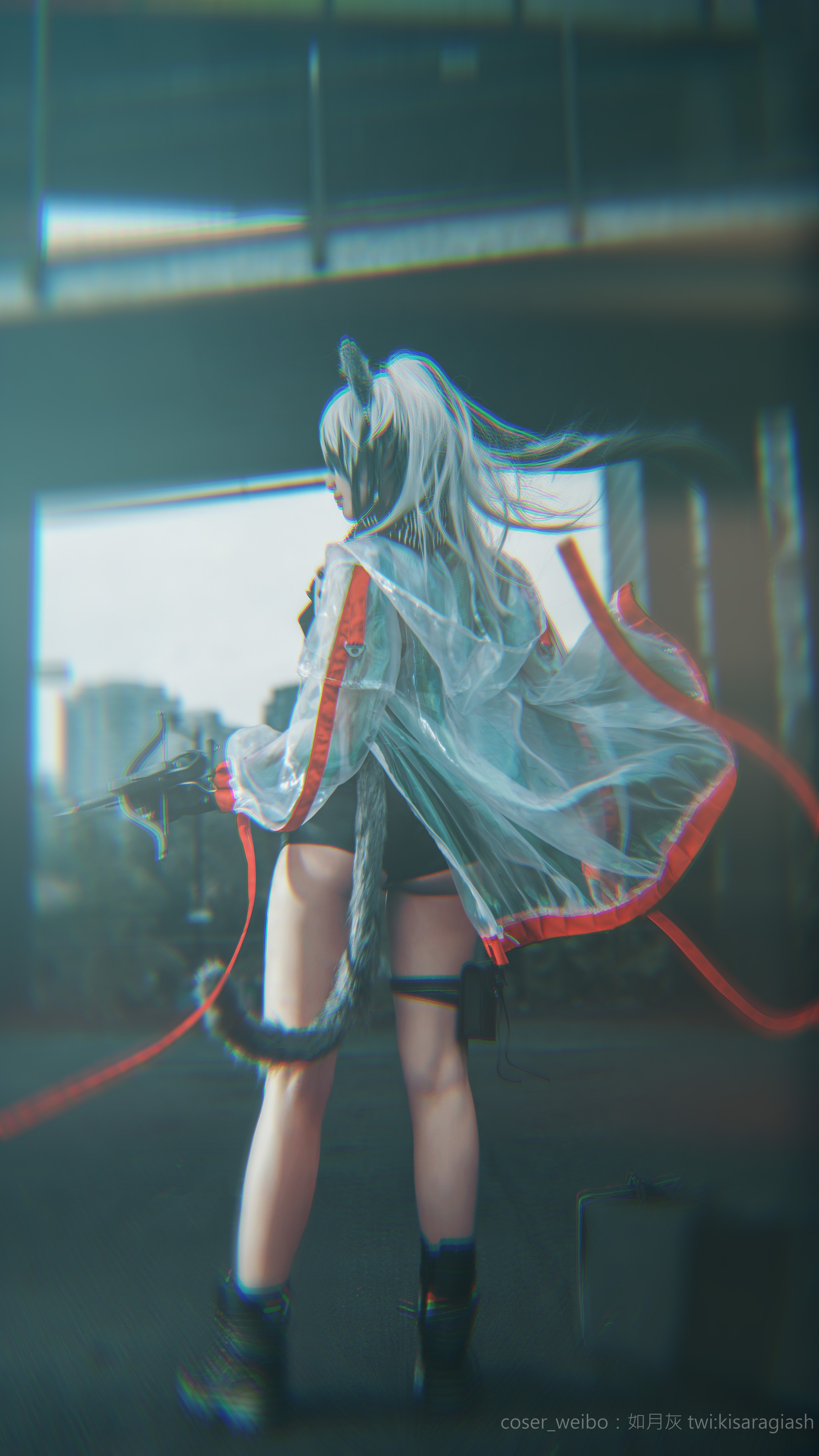 如月灰 - NO.002 明日方舟 黑[9P]-XikXak